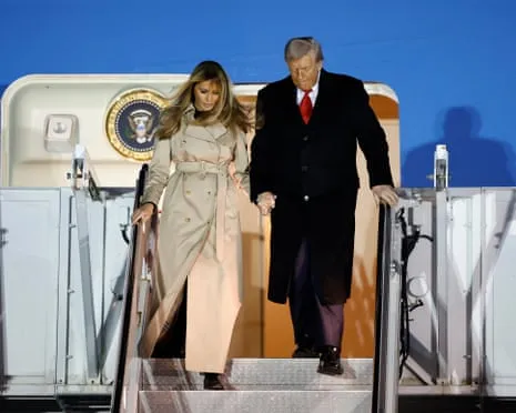 The US President Preparing to Meet Britain's Monarch while Activists Assemble in London and Windsor